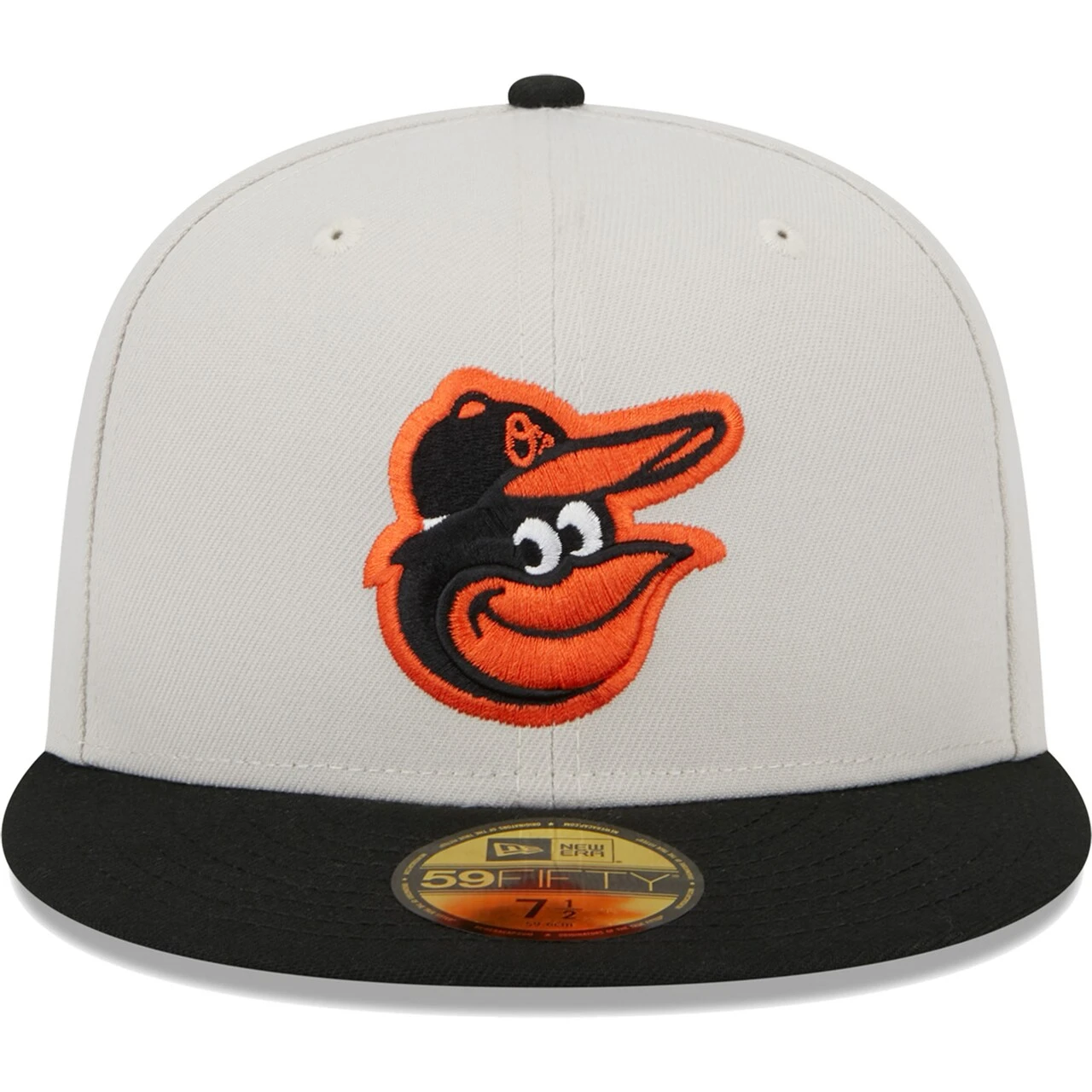 Men's Baltimore Orioles New Era Gray/Black World Class Back Patch 59FIFTY Fitted Hat 2 Men's Baltimore Orioles New Era Gray/Black World Class Back Patch 59FIFTY Fitted Hat - Image 2