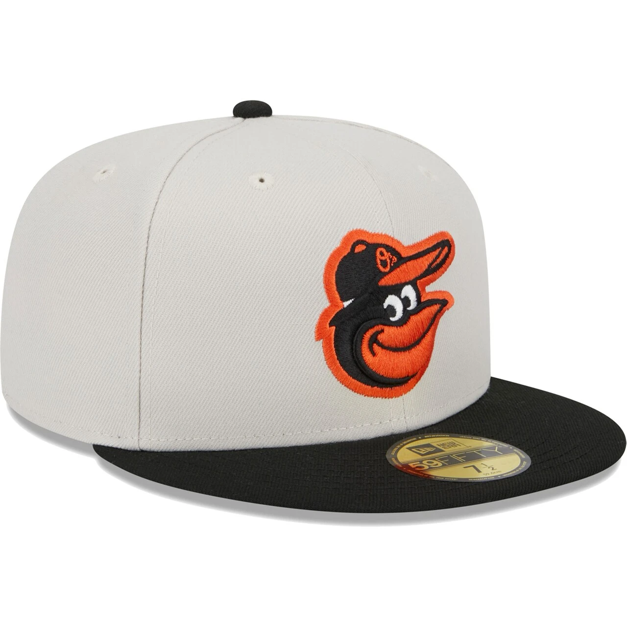 Men's Baltimore Orioles New Era Gray/Black World Class Back Patch 59FIFTY Fitted Hat 3 Men's Baltimore Orioles New Era Gray/Black World Class Back Patch 59FIFTY Fitted Hat - Image 3