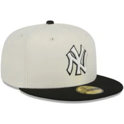 Men's New York Yankees New Era Stone/Black Chrome 59FIFTY Fitted Hat 6 Men's New York Yankees New Era Stone/Black Chrome 59FIFTY Fitted Hat -Hat Shop black new york yankees chrome 59fifty fitted hat ss5 p 200013220pv 3u lgwsk83x3zcf6qucdcefv lqtytk2zofxfw0fmgsi4