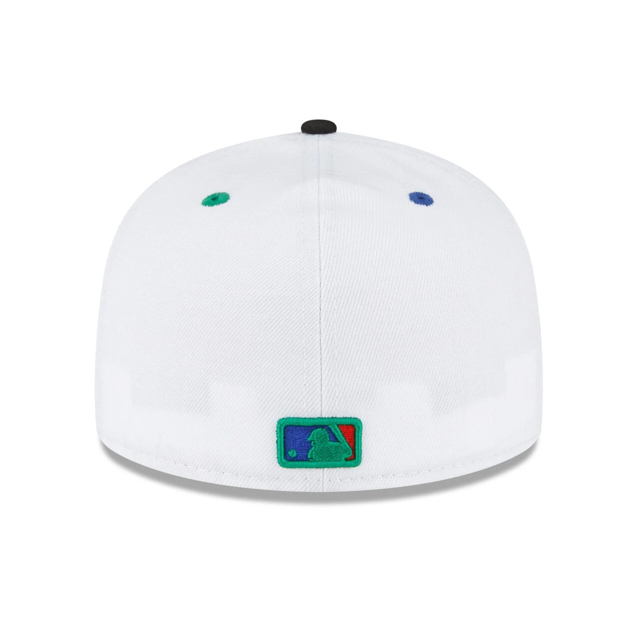 Men's San Diego Padres New Era White/Black 25th Anniversary Primary Eye 59FIFTY Fitted Hat 4 Men's San Diego Padres New Era White/Black 25th Anniversary Primary Eye 59FIFTY Fitted Hat - Image 4