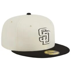 Men's San Diego Padres New Era Stone/Black Chrome 59FIFTY Fitted Hat 6 Men's San Diego Padres New Era Stone/Black Chrome 59FIFTY Fitted Hat -Hat Shop black san diego padres chrome 59fifty fitted hat ss5 p 200013224pv 3u ao9bdadnwkadjpf8q1tbv gbvp7szsu0bewxoxvjbd