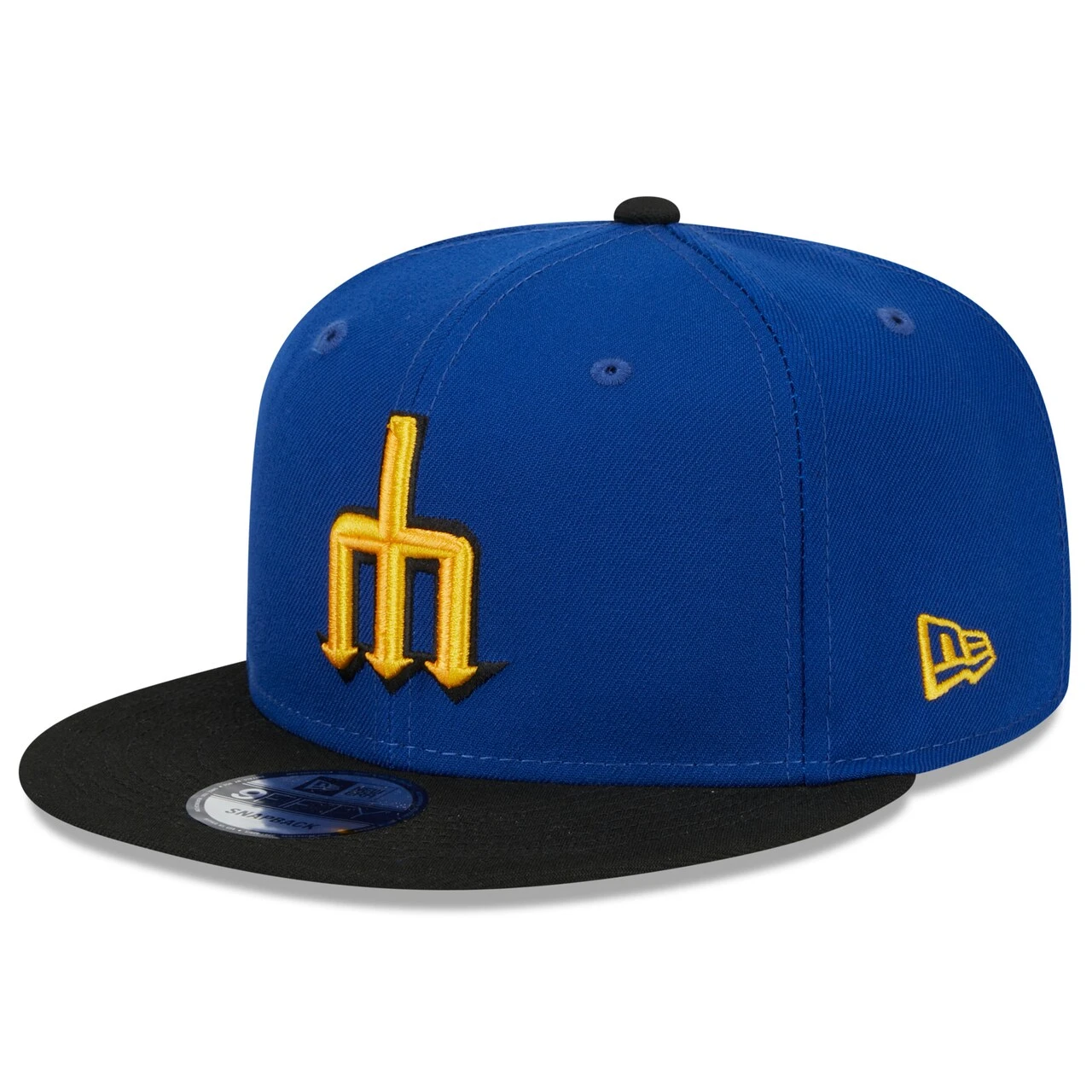 Men's Seattle Mariners New Era Royal/Black 2023 City Connect 9FIFTY Snapback Adjustable Hat 1 Men's Seattle Mariners New Era Royal/Black 2023 City Connect 9FIFTY Snapback Adjustable Hat