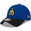 Men's Seattle Mariners New Era Royal/Black 2023 City Connect 9TWENTY Adjustable Hat