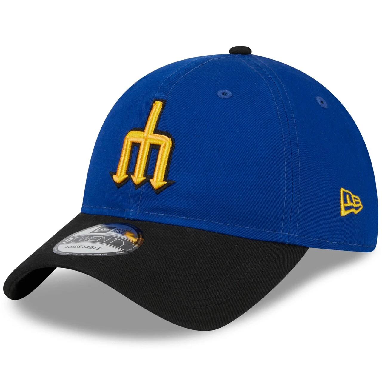 Men's Seattle Mariners New Era Royal/Black 2023 City Connect 9TWENTY Adjustable Hat 1 Men's Seattle Mariners New Era Royal/Black 2023 City Connect 9TWENTY Adjustable Hat