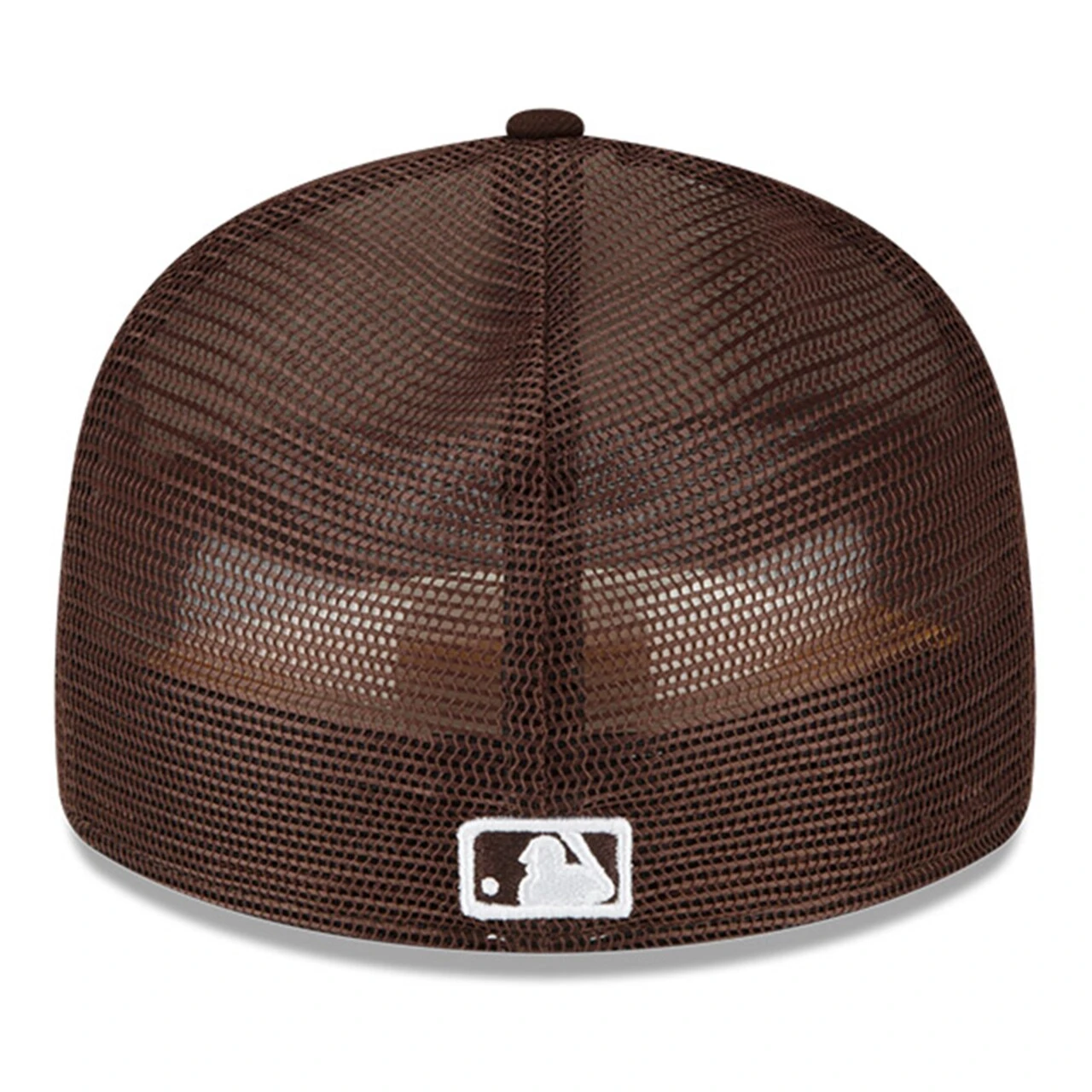 Men's San Diego Padres New Era White/Brown 2023 On-Field Batting Practice Low Profile 59FIFTY Fitted Hat 4 Men's San Diego Padres New Era White/Brown 2023 On-Field Batting Practice Low Profile 59FIFTY Fitted Hat - Image 4