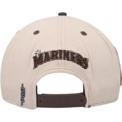Men's Seattle Mariners Pro Standard White/Brown Chocolate Ice Cream Drip Snapback Hat -Hat Shop brown seattle mariners chocolate ice cream drip snapback hat ss5 p 200006427pv 4u e5wjublxowdbdkk1dy6yv 5fuwrncklv1mocwcxatp