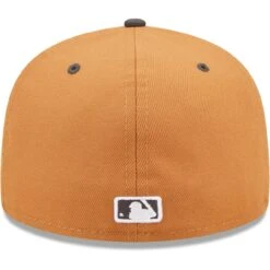 Men's New York Yankees New Era Brown/Charcoal Two-Tone Color Pack 59FIFTY Fitted Hat -Hat Shop charcoal new york yankees two tone color pack 59fifty fitted hat pi4673000 altimages ff 4673457 d7348d3c4ffbf330e0d7alt4 full