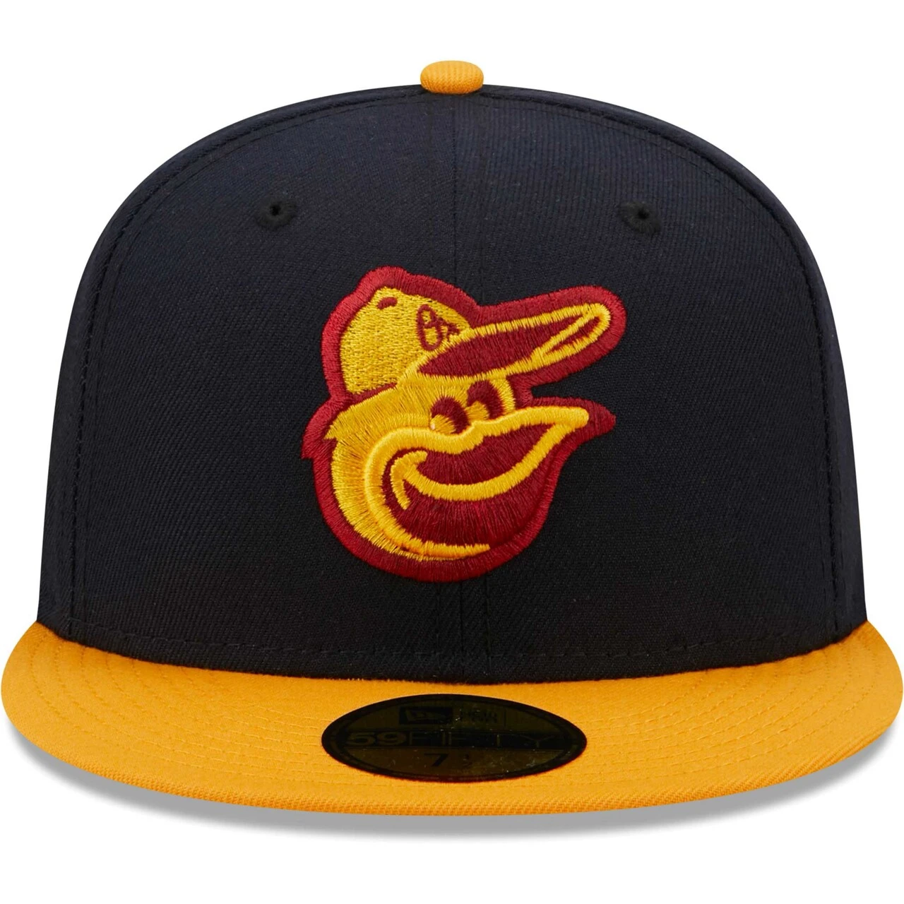 Men's Baltimore Orioles New Era Navy/Gold Primary Logo 59FIFTY Fitted Hat 2 Men's Baltimore Orioles New Era Navy/Gold Primary Logo 59FIFTY Fitted Hat - Image 2