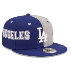 Men's Los Angeles Dodgers New Era Royal/Gray Team Split 9FIFTY Snapback Hat -Hat Shop gray los angeles dodgers team split 9fifty snapback hat ss5 p 4870451pv 3u 8jhmxo5dcqvurroeha5rv gsjvu8irxfumqwadcsqu