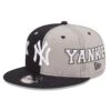 Men's New York Yankees New Era Navy/Gray Team Split 9FIFTY Snapback Hat