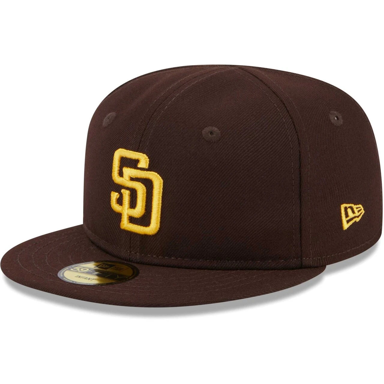 Infant San Diego Padres New Era Brown My First 59FIFTY Fitted Hat 1 Infant San Diego Padres New Era Brown My First 59FIFTY Fitted Hat
