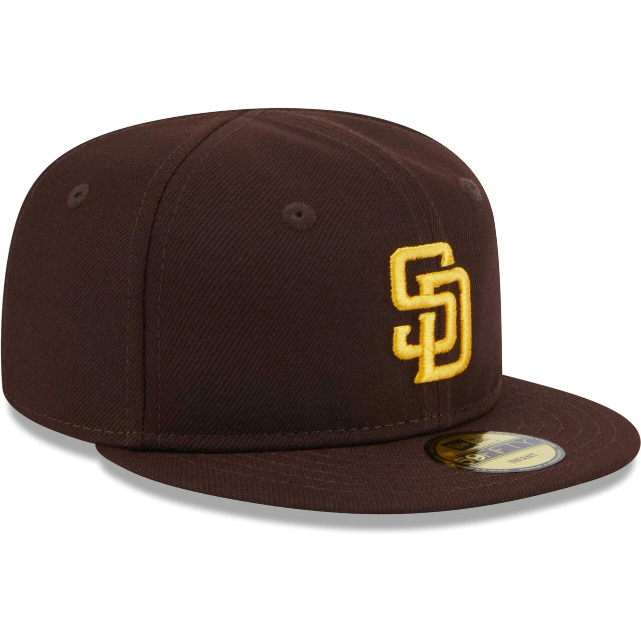 Infant San Diego Padres New Era Brown My First 59FIFTY Fitted Hat 3 Infant San Diego Padres New Era Brown My First 59FIFTY Fitted Hat - Image 3