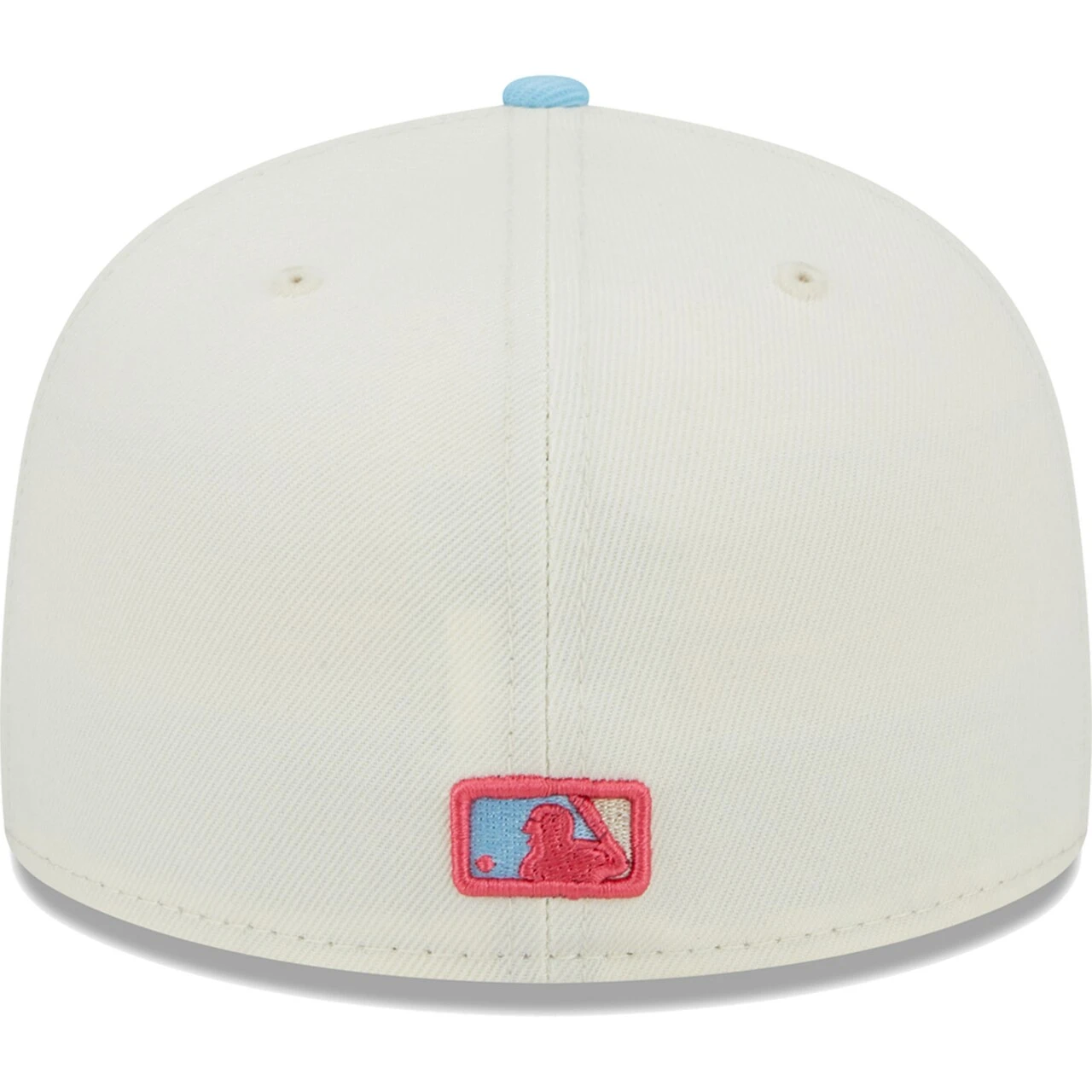 Men's Los Angeles Dodgers New Era Cream/Light Blue Spring Color Two-Tone 59FIFTY Fitted Hat 4 Men's Los Angeles Dodgers New Era Cream/Light Blue Spring Color Two-Tone 59FIFTY Fitted Hat - Image 4