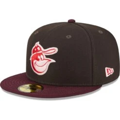 Men's Baltimore Orioles New Era Brown/Maroon Chocolate Strawberry 59FIFTY Fitted Hat -Hat Shop maroon baltimore orioles chocolate strawberry 59fifty fitted hat ss5 p 200000312pv 3u mpxzjyg788pc5vsbe72gv nh7ioyygukdjo7a2zjqc