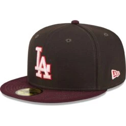 Men's Los Angeles Dodgers New Era Brown/Maroon Chocolate Strawberry 59FIFTY Fitted Hat 6 Men's Los Angeles Dodgers New Era Brown/Maroon Chocolate Strawberry 59FIFTY Fitted Hat -Hat Shop maroon los angeles dodgers chocolate strawberry 59fifty fitted hat ss5 p 200000304pv 3u ojyajzoumjbc9oecffuvv zsgn96oln34iiwnp5jkz