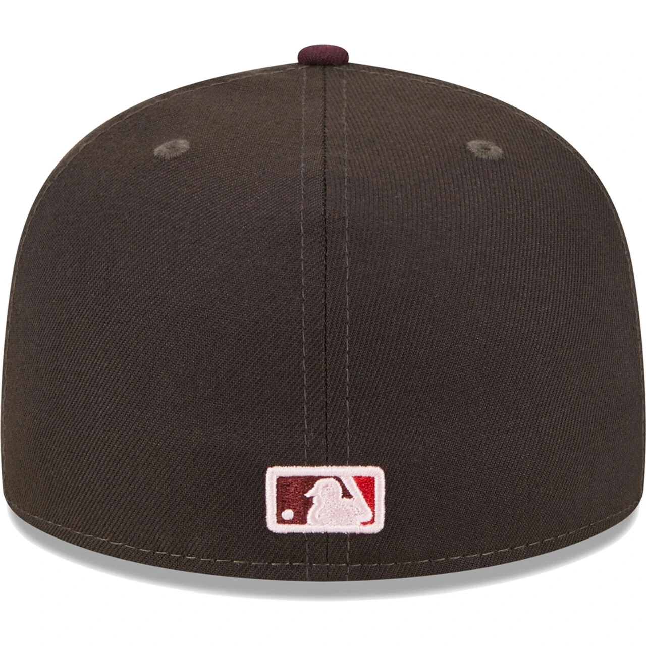 Men's Los Angeles Dodgers New Era Brown/Maroon Chocolate Strawberry 59FIFTY Fitted Hat 4 Men's Los Angeles Dodgers New Era Brown/Maroon Chocolate Strawberry 59FIFTY Fitted Hat - Image 4