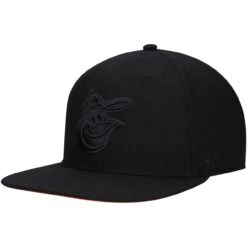 Men's Baltimore Orioles '47 Black On Black Sure Shot Captain Snapback Hat -Hat Shop mens 47 baltimore orioles black on black sure shot captain snapback hat ss5 p 200021569pv 3u ntaubrqvlcmt6v4xjcmnv sgpduffqywgfmxlcwoif