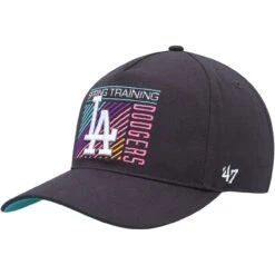 Men's Los Angeles Dodgers '47 Charcoal 2023 Spring Training Reflex Hitch Snapback Hat