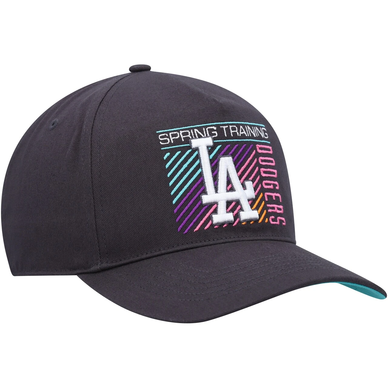 Men's Los Angeles Dodgers '47 Charcoal 2023 Spring Training Reflex Hitch Snapback Hat 3 Men's Los Angeles Dodgers '47 Charcoal 2023 Spring Training Reflex Hitch Snapback Hat - Image 3