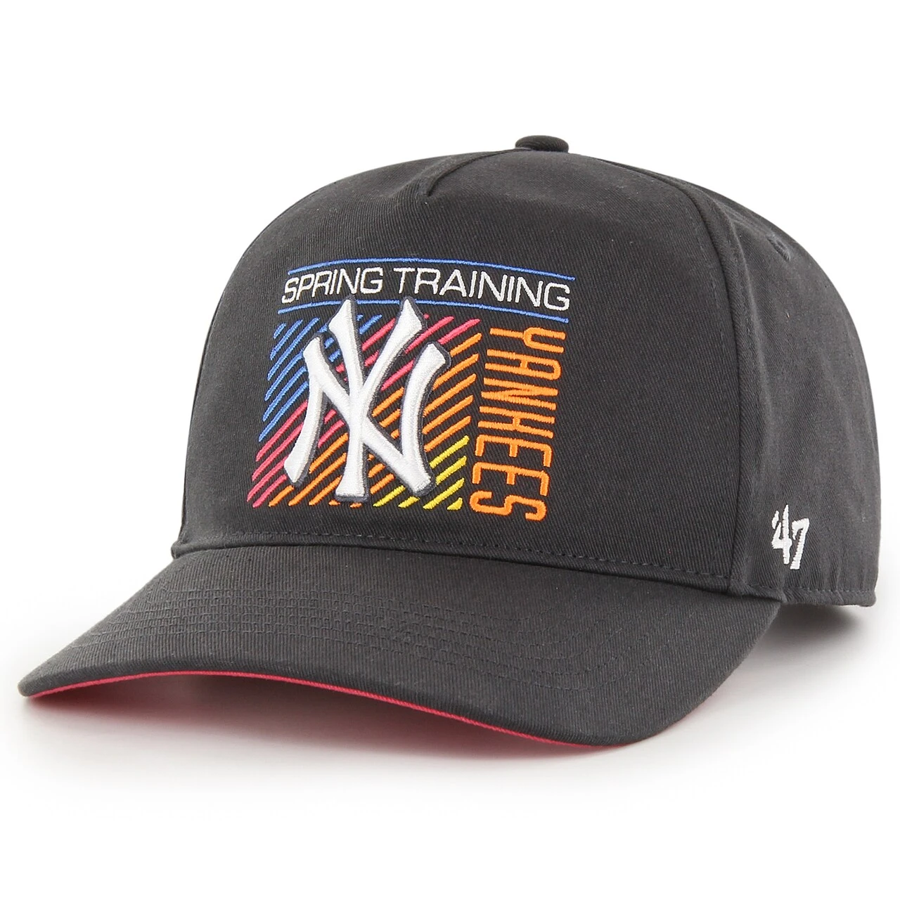 Men's New York Yankees '47 Charcoal 2023 Spring Training Reflex Hitch Snapback Hat 1 Men's New York Yankees '47 Charcoal 2023 Spring Training Reflex Hitch Snapback Hat