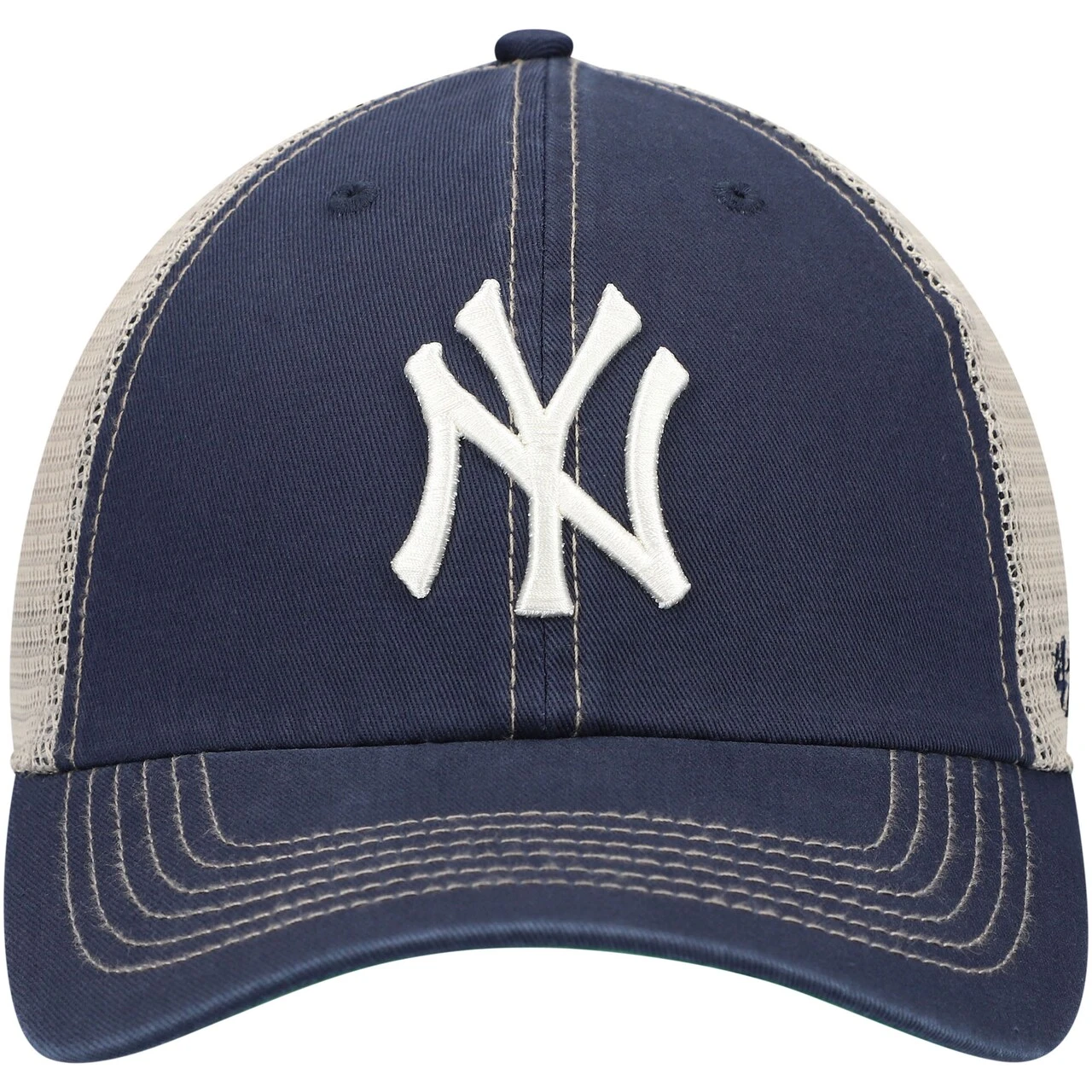 Men's New York Yankees '47 Navy Trawler Clean Up Trucker Snapback Hat 2 Men's New York Yankees '47 Navy Trawler Clean Up Trucker Snapback Hat - Image 2