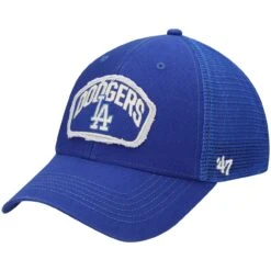 Men's Los Angeles Dodgers '47 Royal Cledus MVP Trucker Snapback Hat
