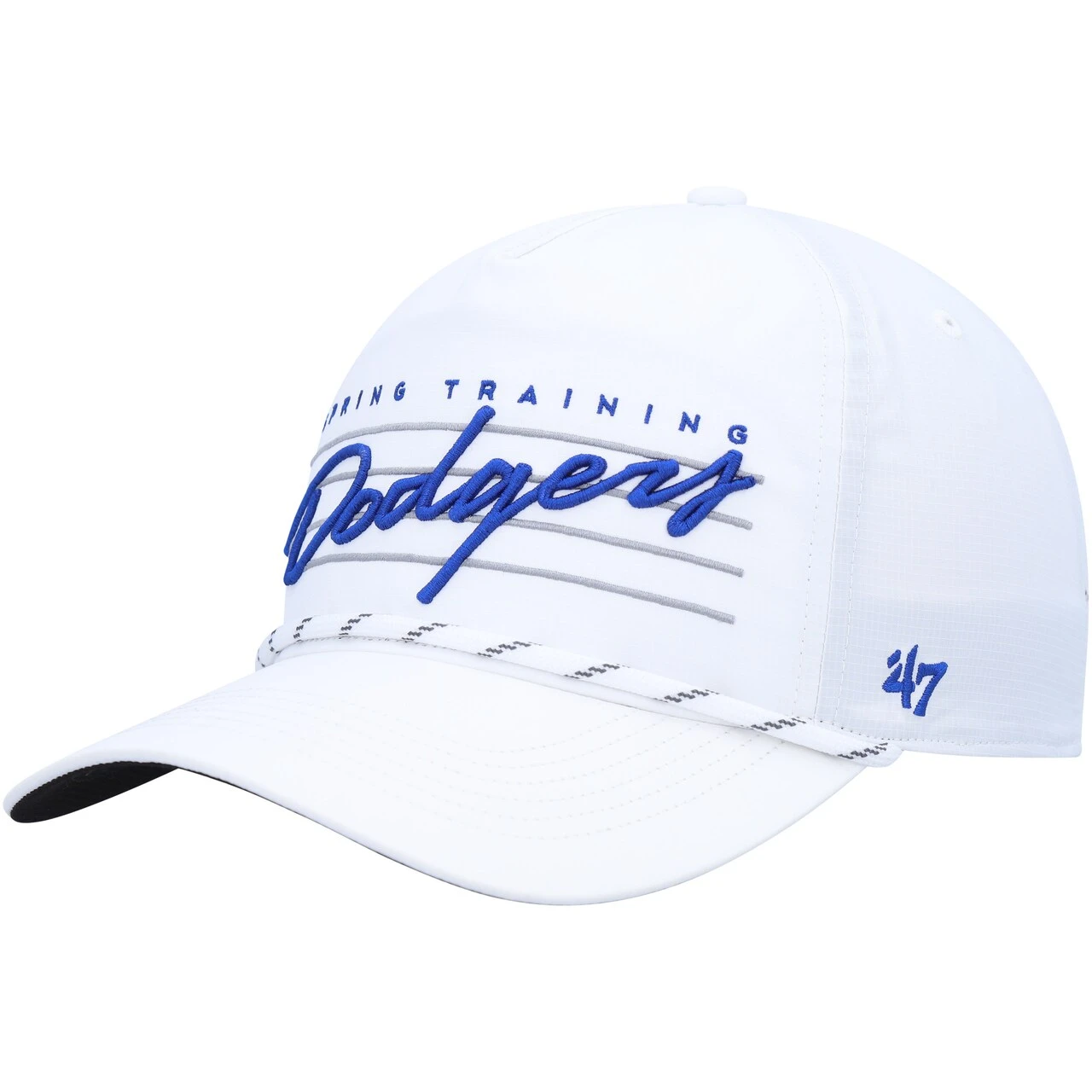 Men's Los Angeles Dodgers '47 White Downburst Hitch Snapback Hat 1 Men's Los Angeles Dodgers '47 White Downburst Hitch Snapback Hat