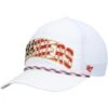 Men's Seattle Mariners '47 White Flag Flutter Hitch Snapback Hat