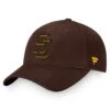 Men's San Diego Padres Fanatics Branded Brown Fundamental Shadow Snapback Hat