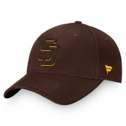 Men's San Diego Padres Fanatics Branded Brown Fundamental Shadow Snapback Hat