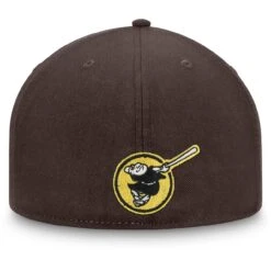Men's San Diego Padres Fanatics Branded Brown Team Core Fitted Hat -Hat Shop mens fanatics branded brown san diego padres team core fitted hat pi4236000 altimages ff 4236865 3cf99946814cc449477dalt4 full