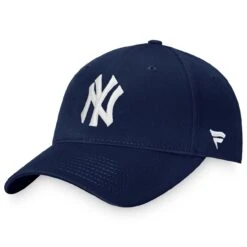 Men's New York Yankees Fanatics Branded Navy Cooperstown Collection Core Adjustable Hat