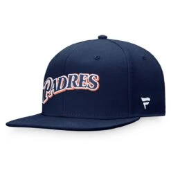 Men's San Diego Padres Fanatics Branded Navy Cooperstown Collection Fitted Hat