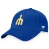 Men's Seattle Mariners Fanatics Branded Royal Cooperstown Collection Core Adjustable Hat