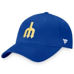 Men's Seattle Mariners Fanatics Branded Royal Cooperstown Collection Core Adjustable Hat