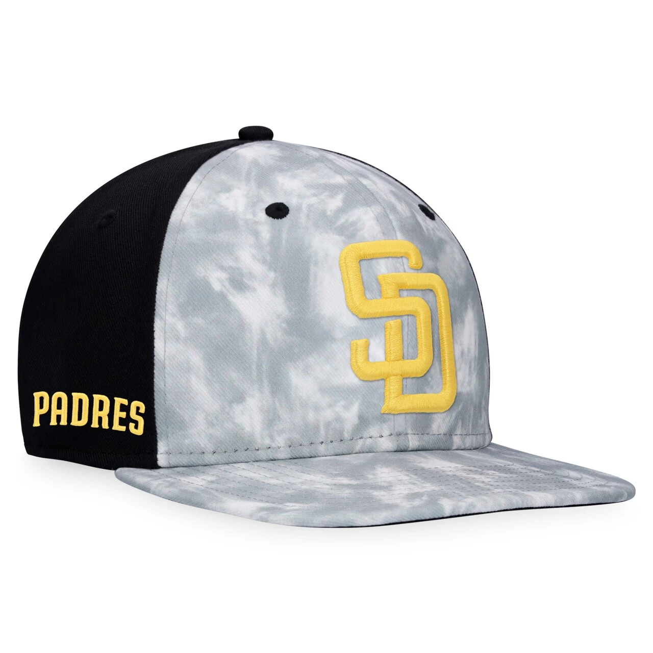 Men's San Diego Padres Majestic Gray Smoke Dye Snapback Hat 3 Men's San Diego Padres Majestic Gray Smoke Dye Snapback Hat - Image 3