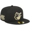 Men's Baltimore Orioles New Era Black 2023 59FIFTY Day Fitted Hat