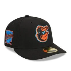 Men's Baltimore Orioles New Era Black 2023 MLB Father's Day Low Profile 59FIFTY Fitted Hat