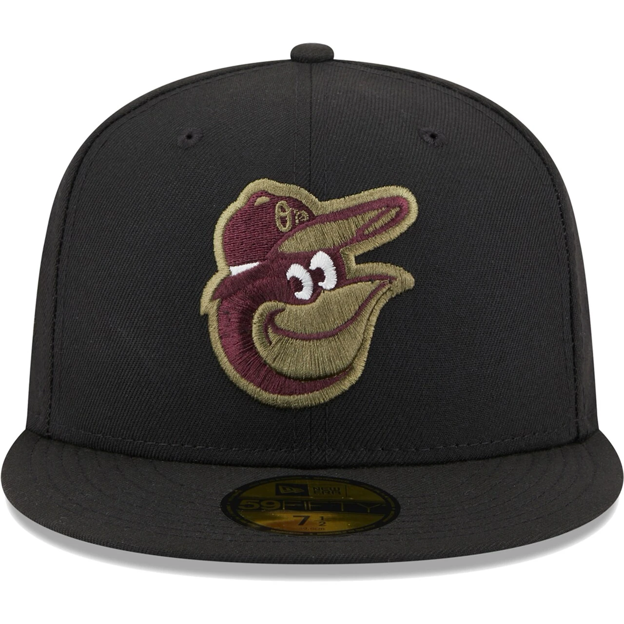 Men's Baltimore Orioles New Era Black 30th Anniversary Spring Training Botanical 59FIFTY Fitted Hat 2 Men's Baltimore Orioles New Era Black 30th Anniversary Spring Training Botanical 59FIFTY Fitted Hat - Image 2