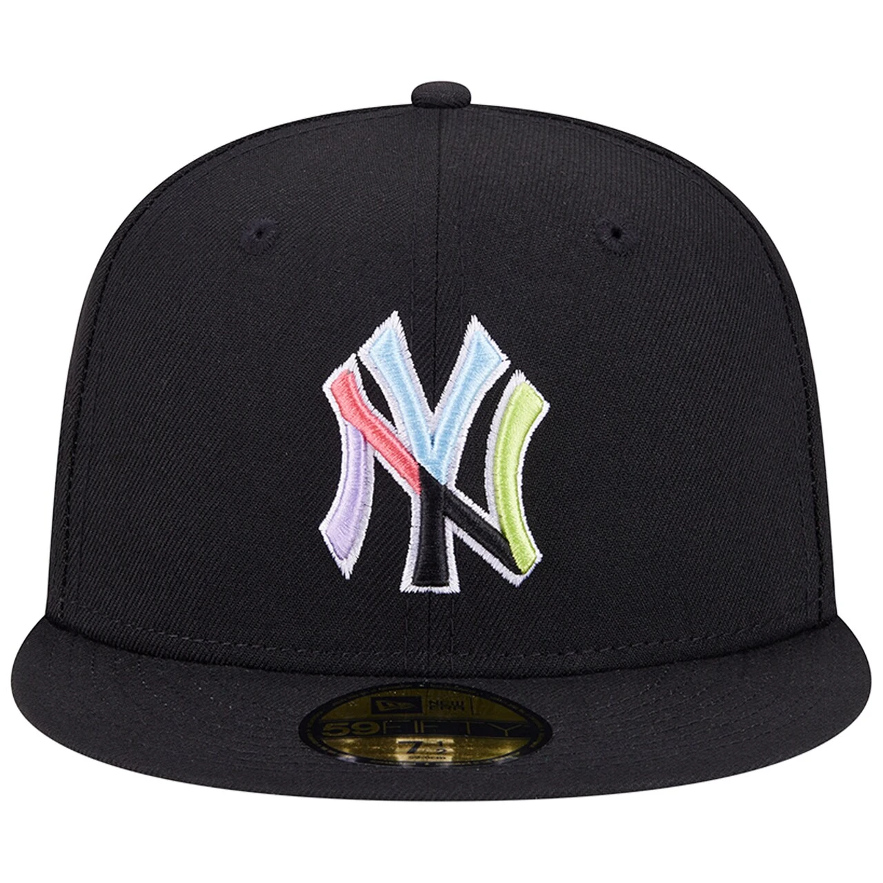 Men's New York Yankees New Era Black Multi-Color Pack 59FIFTY Fitted Hat 2 Men's New York Yankees New Era Black Multi-Color Pack 59FIFTY Fitted Hat - Image 2