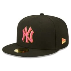 Men's New York Yankees New Era Black Summer Sherbet 59FIFTY Fitted Hat -Hat Shop mens new era black new york yankees summer sherbet 59fifty fitted hat ss5 p 4789498pv 3u ooo4rhcyogbsaep6mmm6v hubum64lyoptkpom90kf
