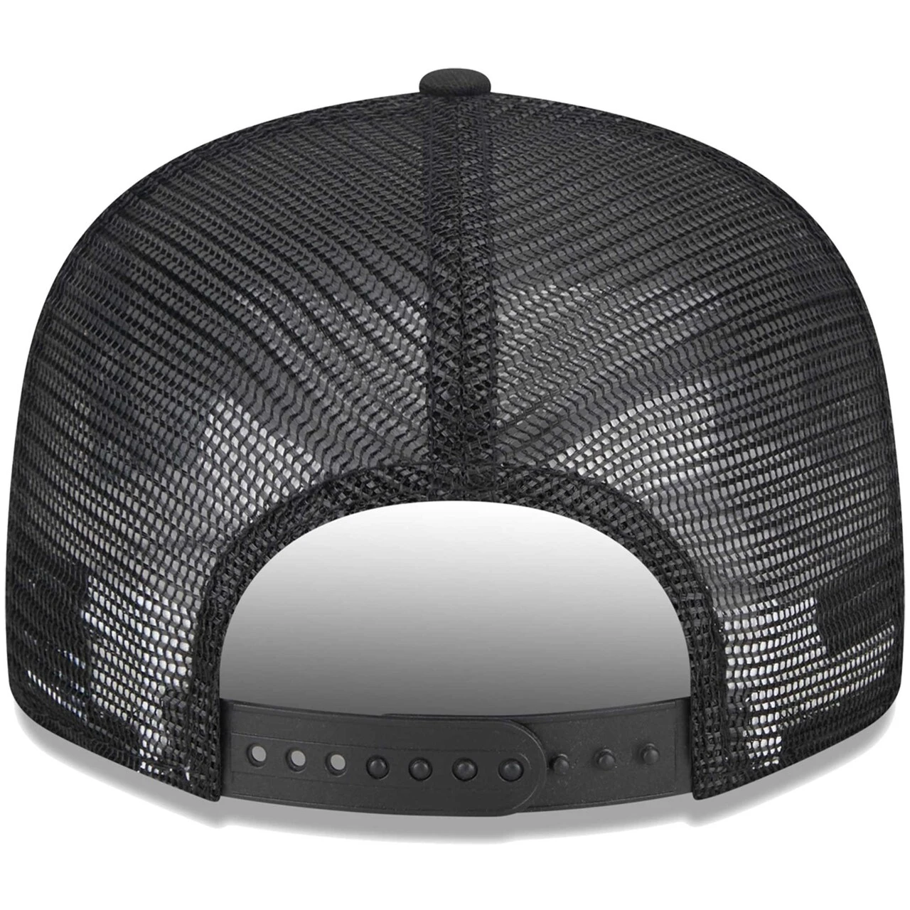 Men's San Diego Padres New Era Black Scratch Squared Trucker 9FIFTY Snapback Hat 4 Men's San Diego Padres New Era Black Scratch Squared Trucker 9FIFTY Snapback Hat - Image 4