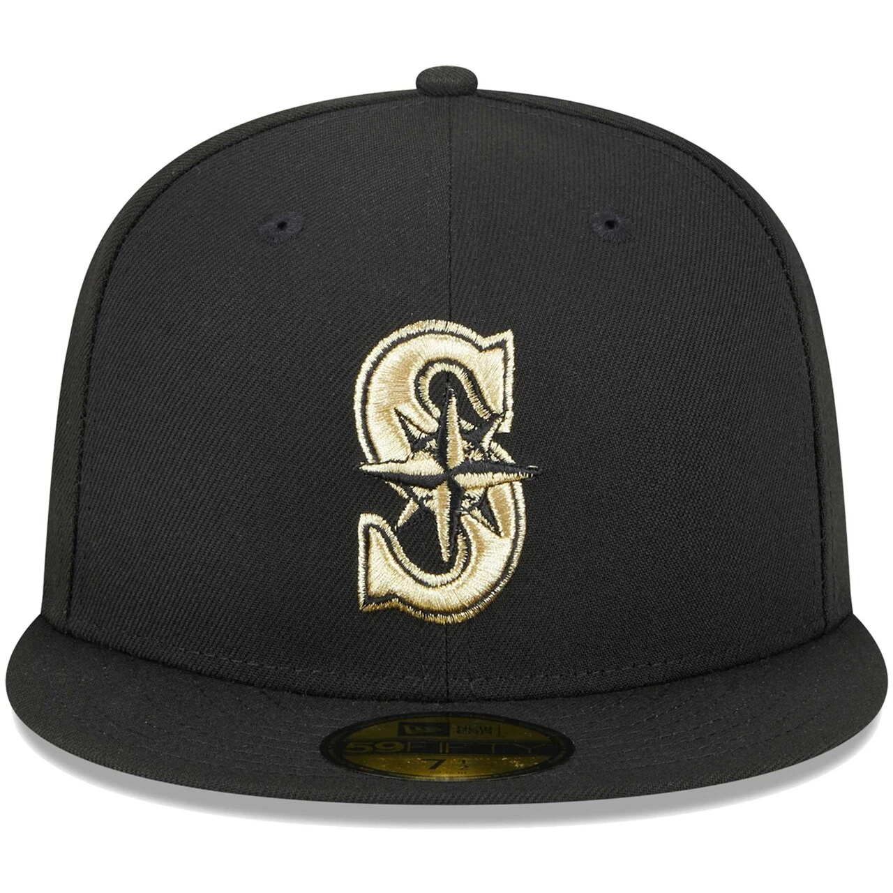 Men's Seattle Mariners New Era Black 2023 59FIFTY Day Fitted Hat 2 Men's Seattle Mariners New Era Black 2023 59FIFTY Day Fitted Hat - Image 2
