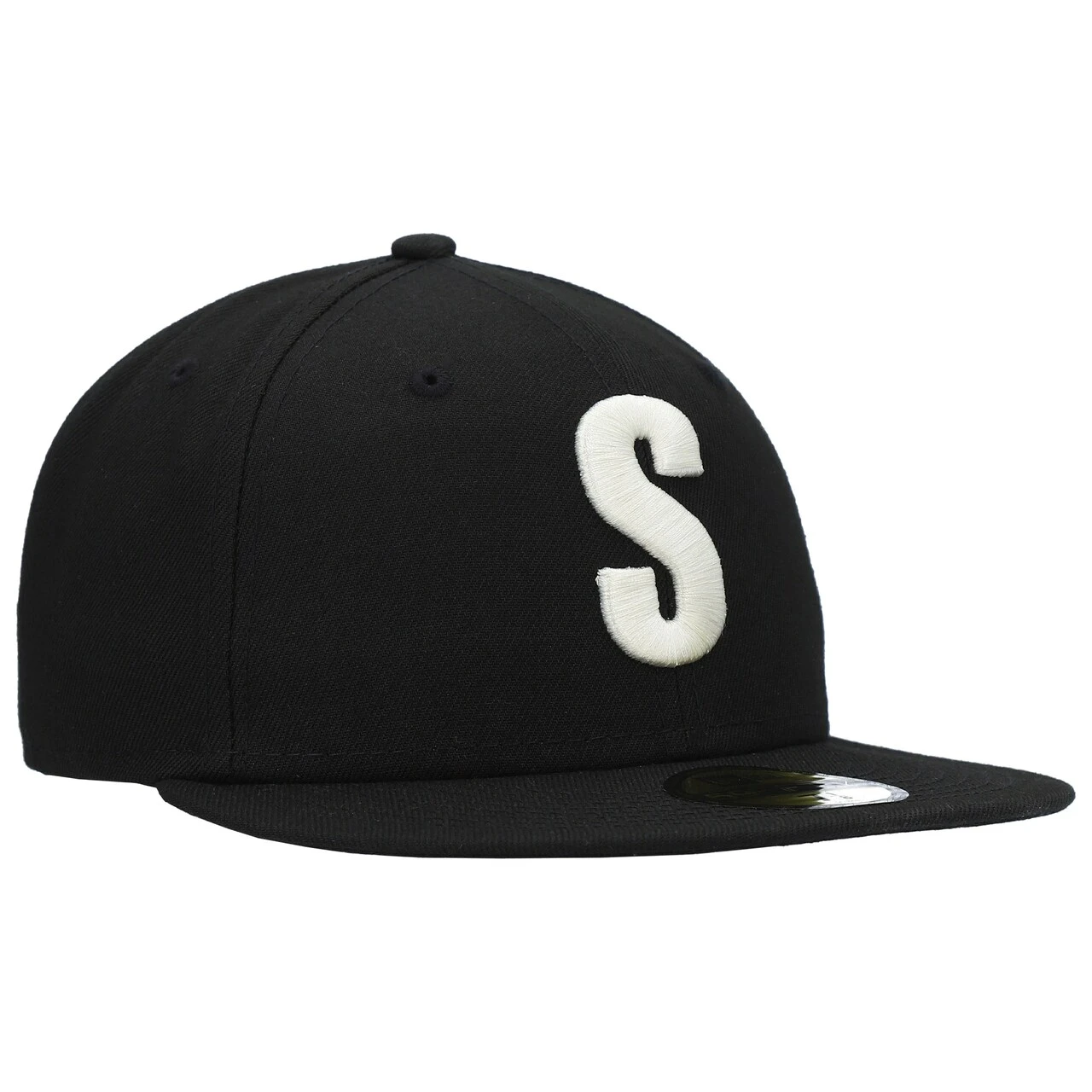Men's Seattle Mariners New Era Black Cooperstown Collection Turn Back The Clock Steelheads 59FIFTY Fitted Hat 3 Men's Seattle Mariners New Era Black Cooperstown Collection Turn Back The Clock Steelheads 59FIFTY Fitted Hat - Image 3