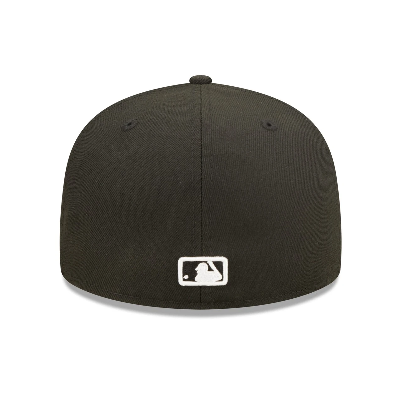 Men's Seattle Mariners New Era Black Team Logo 59FIFTY Fitted Hat 4 Men's Seattle Mariners New Era Black Team Logo 59FIFTY Fitted Hat - Image 4