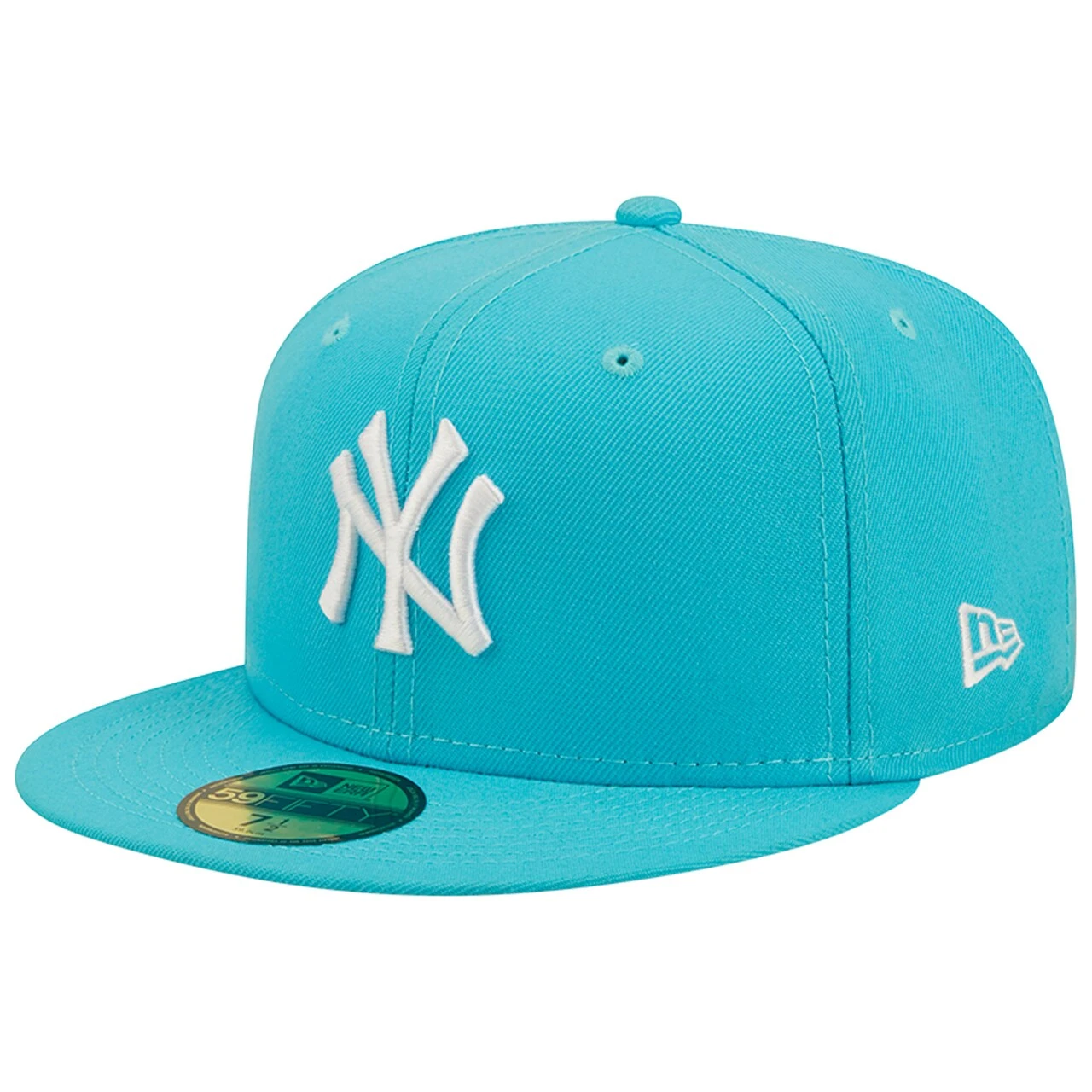 Men's New York Yankees New Era Blue Vice Highlighter Logo 59FIFTY Fitted Hat 1 Men's New York Yankees New Era Blue Vice Highlighter Logo 59FIFTY Fitted Hat