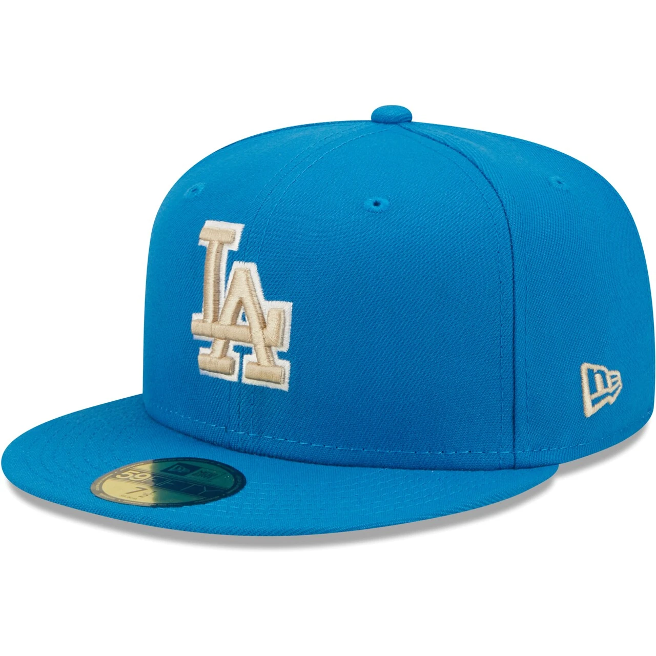 Men's Los Angeles Dodgers New Era Blue Stone 75th World Series Undervisor 59FIFTY Fitted Hat 3 Men's Los Angeles Dodgers New Era Blue Stone 75th World Series Undervisor 59FIFTY Fitted Hat - Image 3