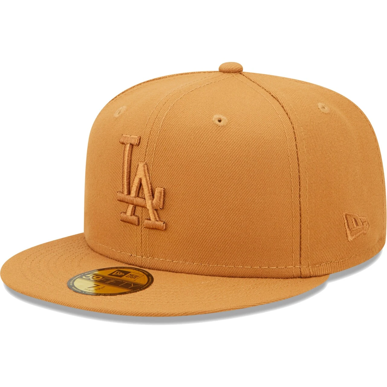 Men's Los Angeles Dodgers New Era Brown Bronze Color Pack 59FIFTY Fitted Hat 1 Men's Los Angeles Dodgers New Era Brown Bronze Color Pack 59FIFTY Fitted Hat