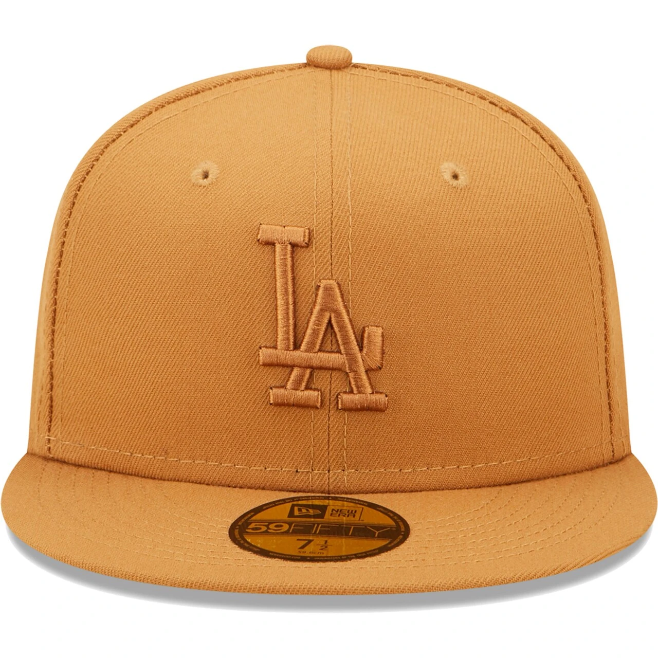 Men's Los Angeles Dodgers New Era Brown Bronze Color Pack 59FIFTY Fitted Hat 2 Men's Los Angeles Dodgers New Era Brown Bronze Color Pack 59FIFTY Fitted Hat - Image 2