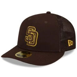 Men's San Diego Padres New Era Brown 2023 Batting Practice 59FIFTY Fitted Hat